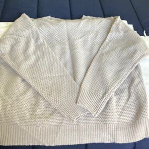 Ladies crew neck sweater, Zenana brand, xl, gray